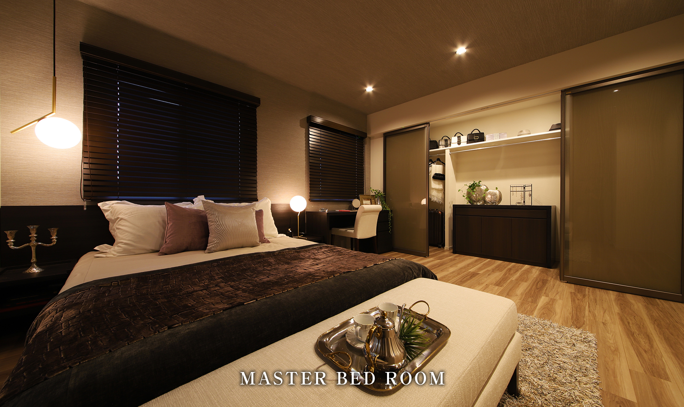 MASTER BED ROOM